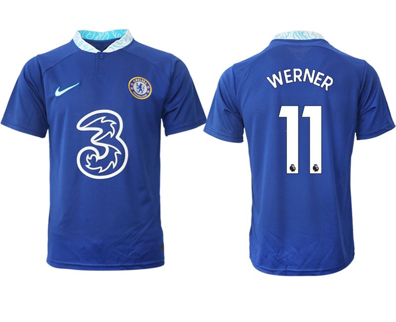 Men 2022-2023 Club Chelsea FC home aaa version blue #11 Soccer Jersey